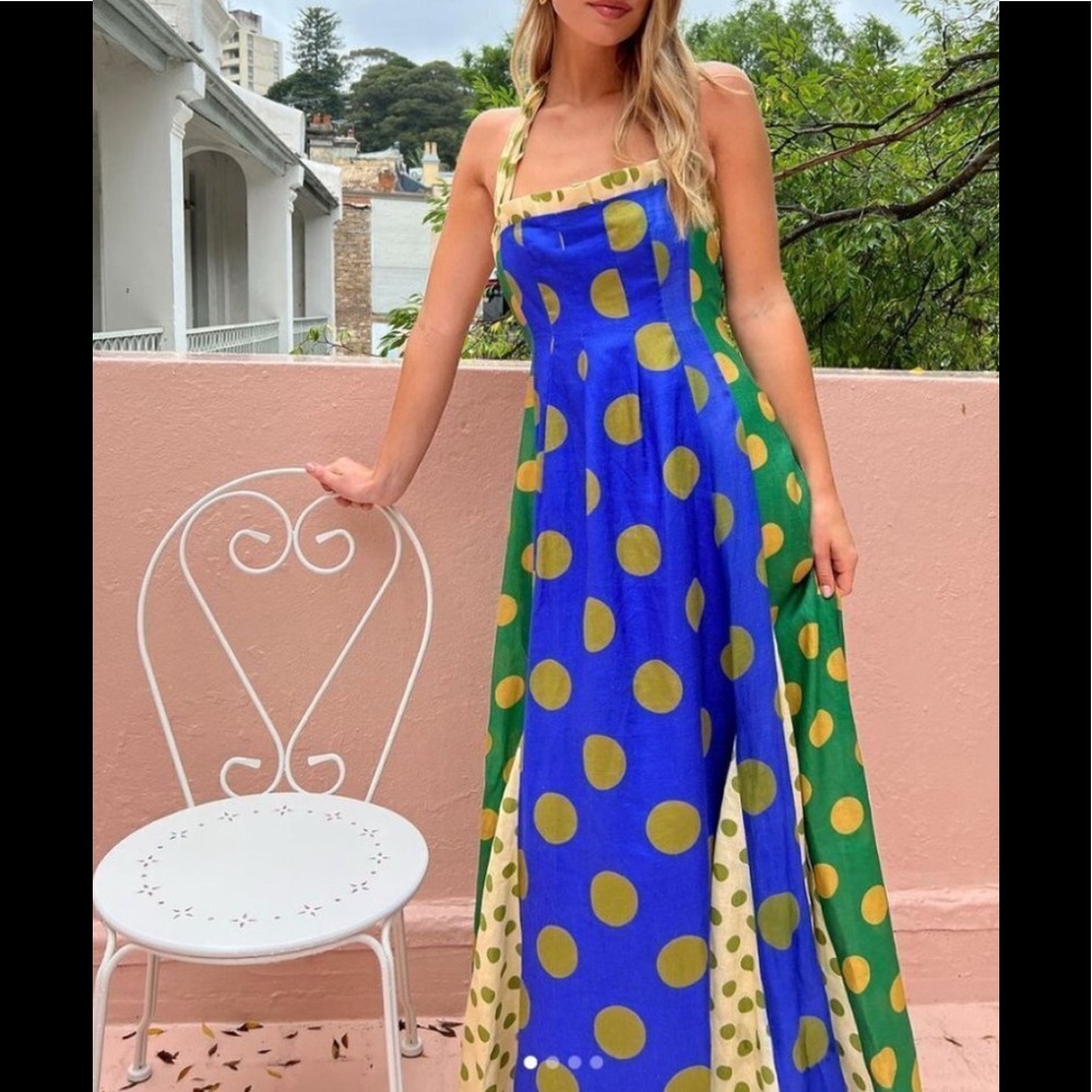 Alemais Dion Halter Dress size US 6